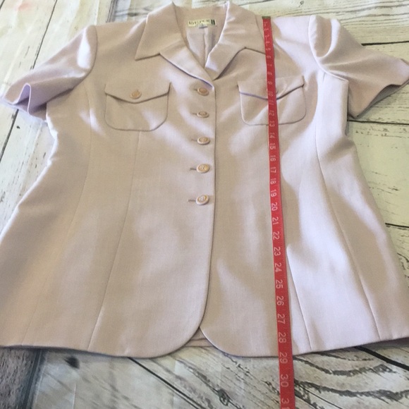 Kasper pale Lavender pantsuit - Picture 3 of 13